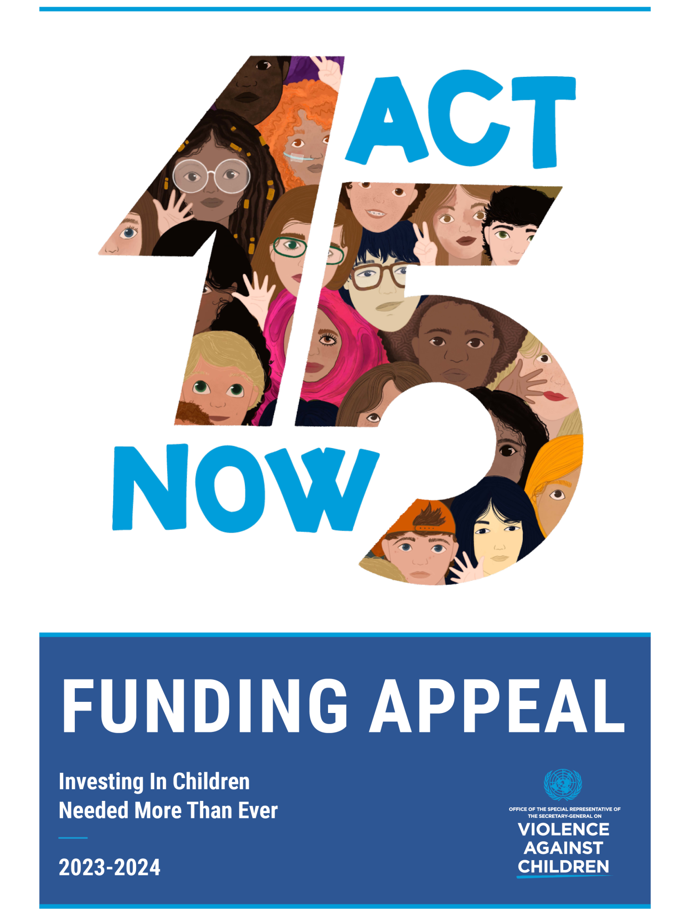 Cover page for the funding appeal 2024